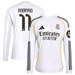 Rodrygo Real Madrid 2025/26 Home Replica Jersey