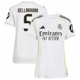 Jude Bellingham Real Madrid Women's 2025/26 Home Replica Jersey