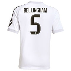 Jude Bellingham Real Madrid Youth 2025/26 Home Replica Jersey