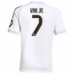 Vini Jr. Real Madrid Youth 2025/26 Home Replica Jersey