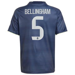 Jude Bellingham Real Madrid Youth 2025/26 Away Replica Player Jersey