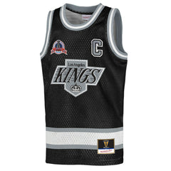 Wayne Gretzky Los Angeles Kings Mitchell & Ness Youth Maxxed Out Fashion Basketball Jersey - NHL Jerseys