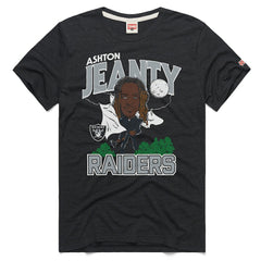 Las Vegas Raiders Ashton Jeanty Homage Unisex Caricature Player Graphic Tri-Blend T-Shirt | NFL Near me