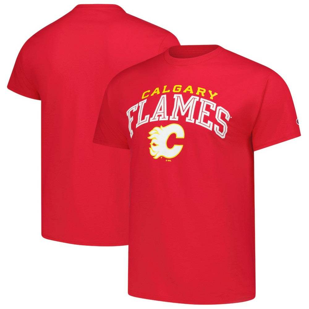 Calgary Flames Champion Primary Logo T-Shirt - NHL T-shirts