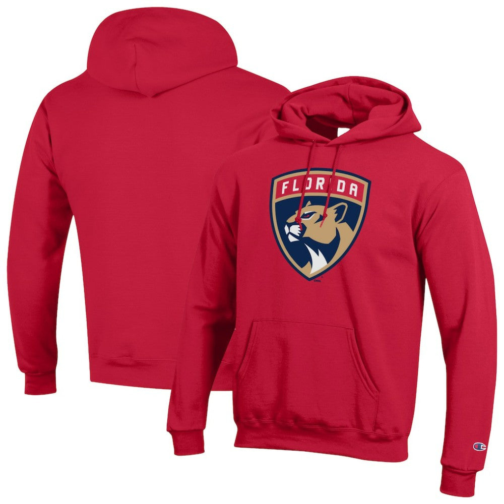 Florida Panthers Champion Primary Logo 1-Hit Pullover Hoodie - NHL Hoodies