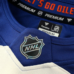 Edmonton Oilers Fanatics Alternate Premium Custom Jersey - NHL Jerseys