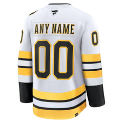 Boston Bruins Fanatics Away Premium Custom Jersey - NHL Jerseys