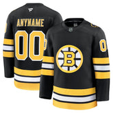 Boston Bruins Fanatics Home Premium Custom Jersey - NHL Jerseys