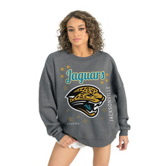 Jacksonville Jaguars Gameday Couture Women's Ready to Rumble Premium Fleece Pullover Sweatshirt | NFL Outlet