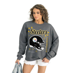Pittsburgh Steelers Gameday Couture Women's Ready to Rumble Premium Fleece Pullover Sweatshirt | NFL US