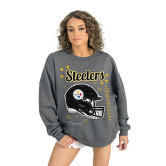 Pittsburgh Steelers Gameday Couture Women's Ready to Rumble Premium Fleece Pullover Sweatshirt | NFL US