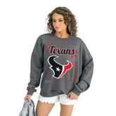 Houston Texans Gameday Couture Women's Ready to Rumble Premium Fleece Pullover Sweatshirt | NFL Sale