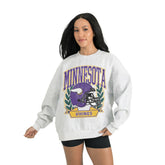 Minnesota Vikings Gameday Couture Women's Heritage Premium Fleece Pullover Sweatshirt | NFL New