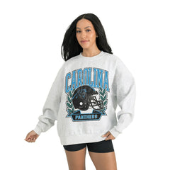 Carolina Panthers Gameday Couture Women's Heritage Premium Fleece Pullover Sweatshirt | NFL Hot