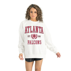 Atlanta Falcons Gameday Couture Women's Timeless Triumph Premium Fleece Pullover Sweatshirt | NFL Discount