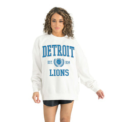 Detroit Lions Gameday Couture Women's Timeless Triumph Premium Fleece Pullover Sweatshirt | NFL US
