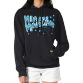 Miami Marlins Starter Women's Fireworks Fleece Tri-Blend Pullover Hoodie - MLB Hoodies