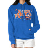 New York Mets Starter Women's Fireworks Fleece Tri-Blend Pullover Hoodie - MLB Hoodies