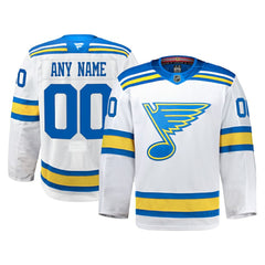 St. Louis Blues Fanatics Away Authentic Pro Custom Jersey - NHL Jerseys