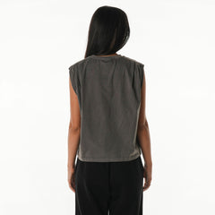 Gray Phoenix Suns The Wild Collective Unisex 2025/26 City Edition Boxy Cropped Darted Tank Top | NBA