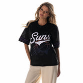 Black Phoenix Suns The Wild Collective Unisex 2025/26 City Edition Boxy Mesh Jersey T-Shirt | NBA
