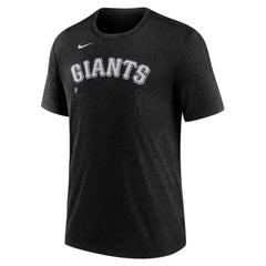 San Francisco Giants Nike Wordmark Tri-Blend T-Shirt - MLB T-shirts