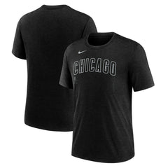 Chicago Cubs Nike Wordmark Tri-Blend T-Shirt - MLB T-shirts