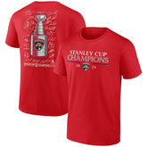 Florida Panthers Fanatics 2025 Stanley Cup Champions Signature Roster T-Shirt - NHL T-shirts