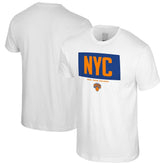 White New York Knicks Stadium Essentials Crossbar T-Shirt | NBA