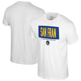 White Golden State Warriors Stadium Essentials Crossbar T-Shirt sale | NBA