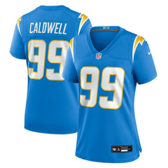 Los Angeles Chargers Jamaree Caldwell Women's Team Game Jersey | NFL On sale