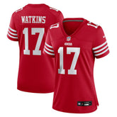 San Francisco 49ers Jordan Watkins Women's Team Game Jersey | NFL Discount