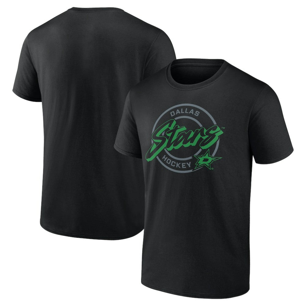 Dallas Stars Colorblock Puck T-Shirt - NHL T-shirts