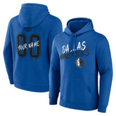 Blue Dallas Mavericks Hustle Custom Pullover Hoodie sale | NBA