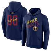 Navy Denver Nuggets Hustle Custom Pullover Hoodie sale | NBA