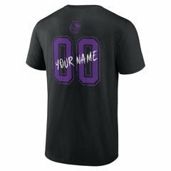 Black Sacramento Kings Hustle Custom T-Shirt | NBA