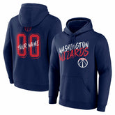 Navy Washington Wizards Hustle Custom Pullover Hoodie | NBA