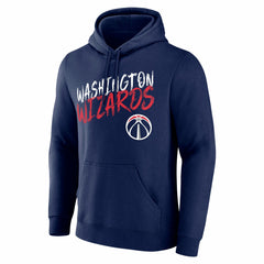 Navy Washington Wizards Hustle Custom Pullover Hoodie | NBA