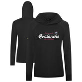 Colorado Avalanche Levelwear Women's Slender Monument Raglan Pullover Hoodie - NHL Hoodies