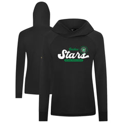 Dallas Stars Levelwear Women's Slender Monument Raglan Pullover Hoodie - NHL Hoodies