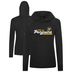 Pittsburgh Penguins Levelwear Women's Slender Monument Raglan Pullover Hoodie - NHL Hoodies
