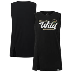 Minnesota Wild Levelwear Women's Influx Monument Tank Top - NHL Tank Top