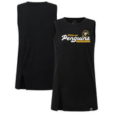 Pittsburgh Penguins Levelwear Women's Influx Monument Tank Top - NHL Tank Top
