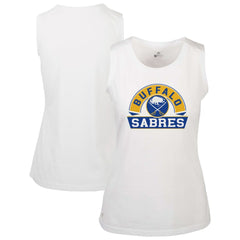 Buffalo Sabres Levelwear Women's Macy Banner Arch Tank Top - NHL Tank Top