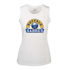 Buffalo Sabres Levelwear Women's Macy Banner Arch Tank Top - NHL Tank Top