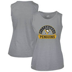 Pittsburgh Penguins Levelwear Women's Macy Banner Arch Tank Top - NHL Tank Top