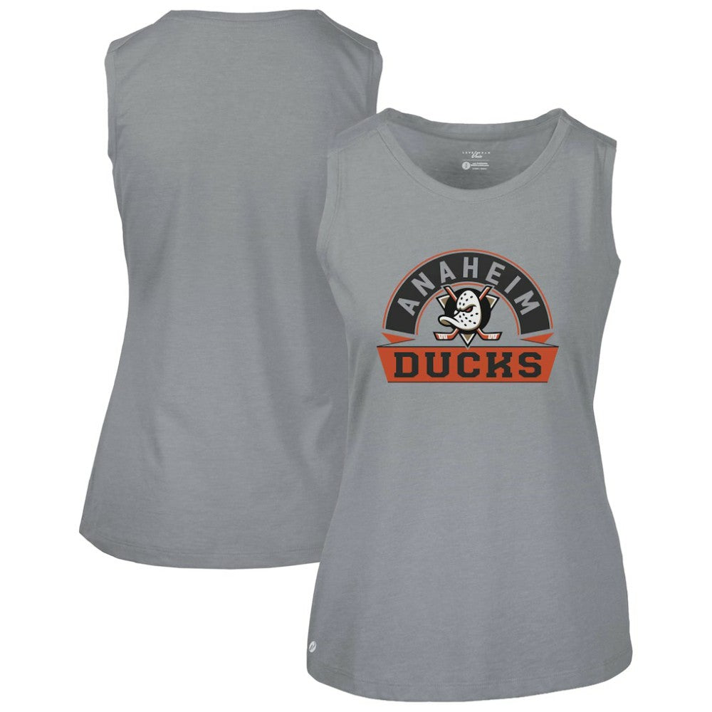 Anaheim Ducks Levelwear Women's Macy Banner Arch Tank Top - NHL Tank Top