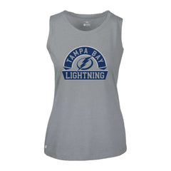 Tampa Bay Lightning Levelwear Women's Macy Banner Arch Tank Top - NHL Tank Top