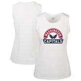 Washington Capitals Levelwear Women's Macy Banner Arch Tank Top - NHL Tank Top