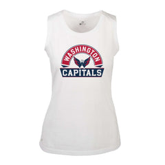 Washington Capitals Levelwear Women's Macy Banner Arch Tank Top - NHL Tank Top
